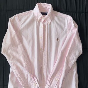 Ralph Lauren Oxford long sleeve pink